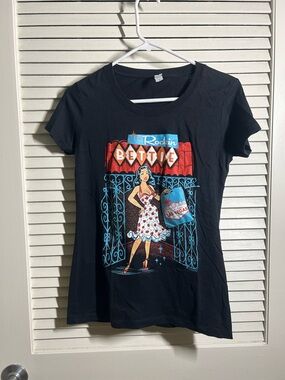 Rockin Bettie Black Graphic Tee - Women's Short Sleeve